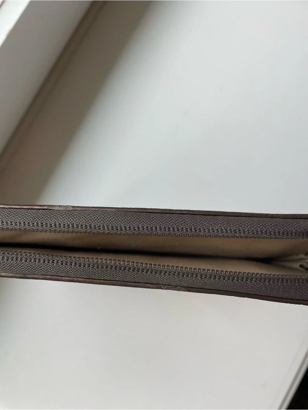 Michael Kors Metallic Bronze MK Logo Tablet Sleeve